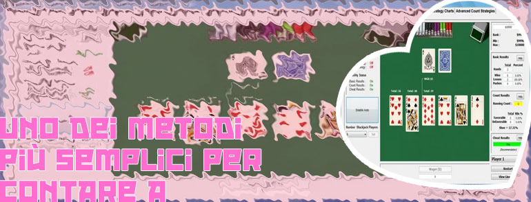 Software di conteggio delle carte per il blackjack