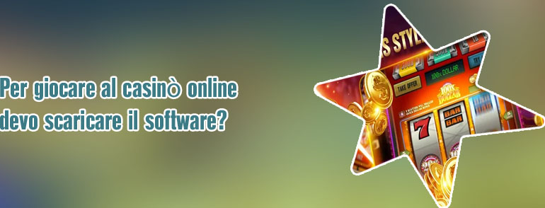 Software per casinò online gratis
