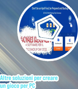 Software per creare il tuo videogioco